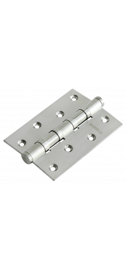 Петля Morelli латунная универсальная MBU 100X70X3-4BB SN (Белый никель)