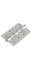 Петля Morelli латунная универсальная MBU 100X70X3-4BB SN (Белый никель)