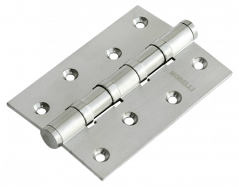 Петля Morelli латунная универсальная MBU 100X70X3-4BB SN (Белый никель)