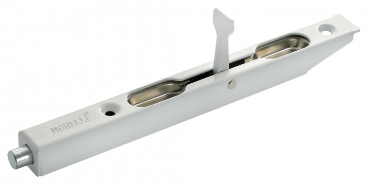 Торцевой шпингалет (ригель) L160 W (Белый)