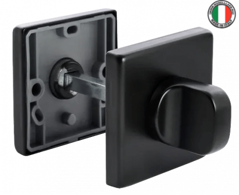 Завертка сантехническая Morelli Luxury LUX-WC-SQ NERO (Черный)