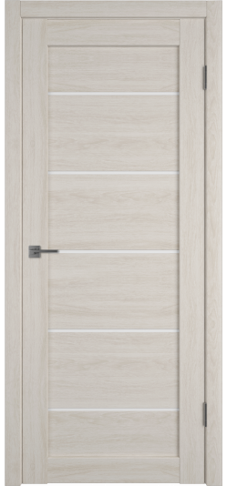 Межкомнатная дверь Atum Pro 27 (Scansom Oak, White Cloud)