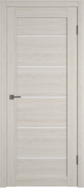 Межкомнатная дверь Atum Pro 27 (Scansom Oak, White Cloud)