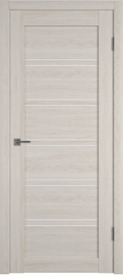 Межкомнатная дверь Atum Pro 28 (Scansom Oak, White Cloud)