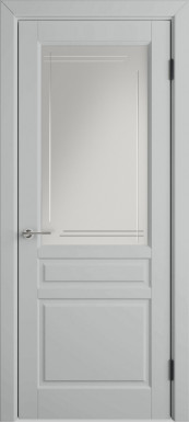 Межкомнатная дверь Stockholm ДО (Silver)