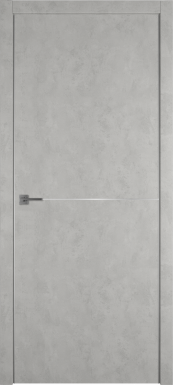 Межкомнатная дверь Urban 1 (Antic Loft, Silver Mould)