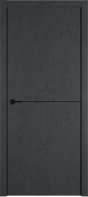 Межкомнатная дверь Urban 1 (Jet Loft, Black Mould)