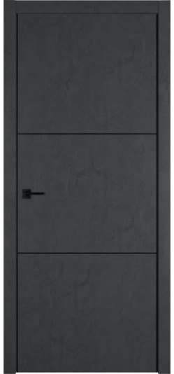 Межкомнатная дверь Urban 2 (Jet Loft, Black Mould)