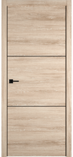 Межкомнатная дверь Urban 2 (Sand Vellum, Black Mould)
