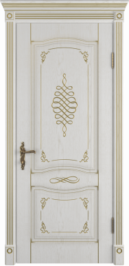 Межкомнатная дверь Веста ДГ (Bianco Classic PG)