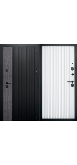 Стальная дверь Combi Band Grey